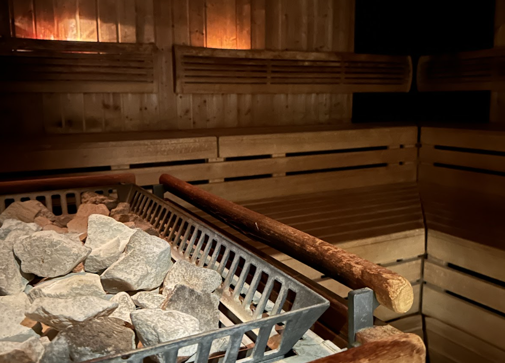 Innenansicht Sauna