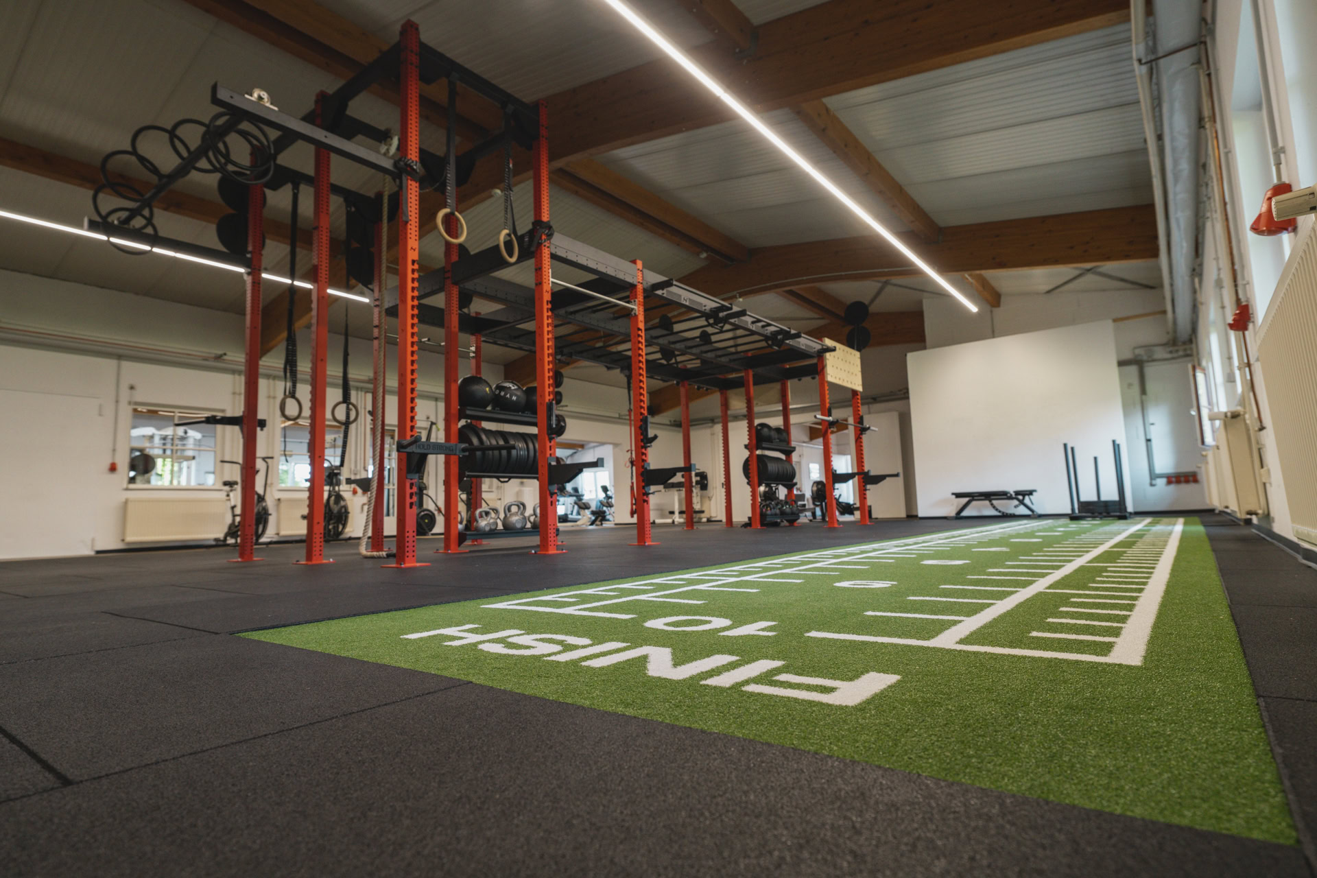 Innenansicht Fitnessstudio Zusenhofen